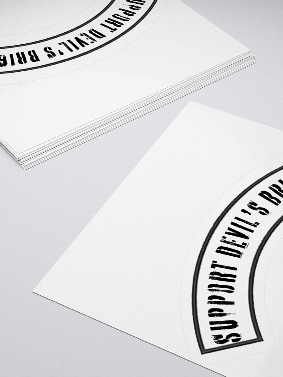 Devil's Brigade Support Rocker Sticker product image (12)