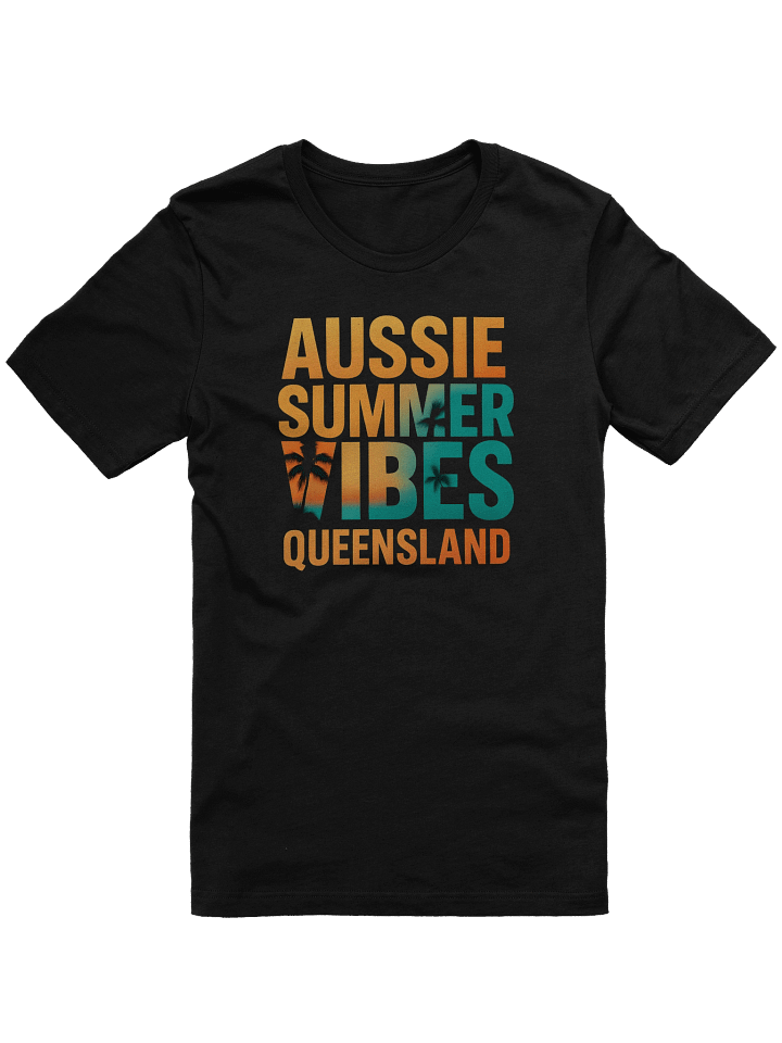 Aussie Summer Vibes Queensland Bella Canvas Unisex Tee product image (1)