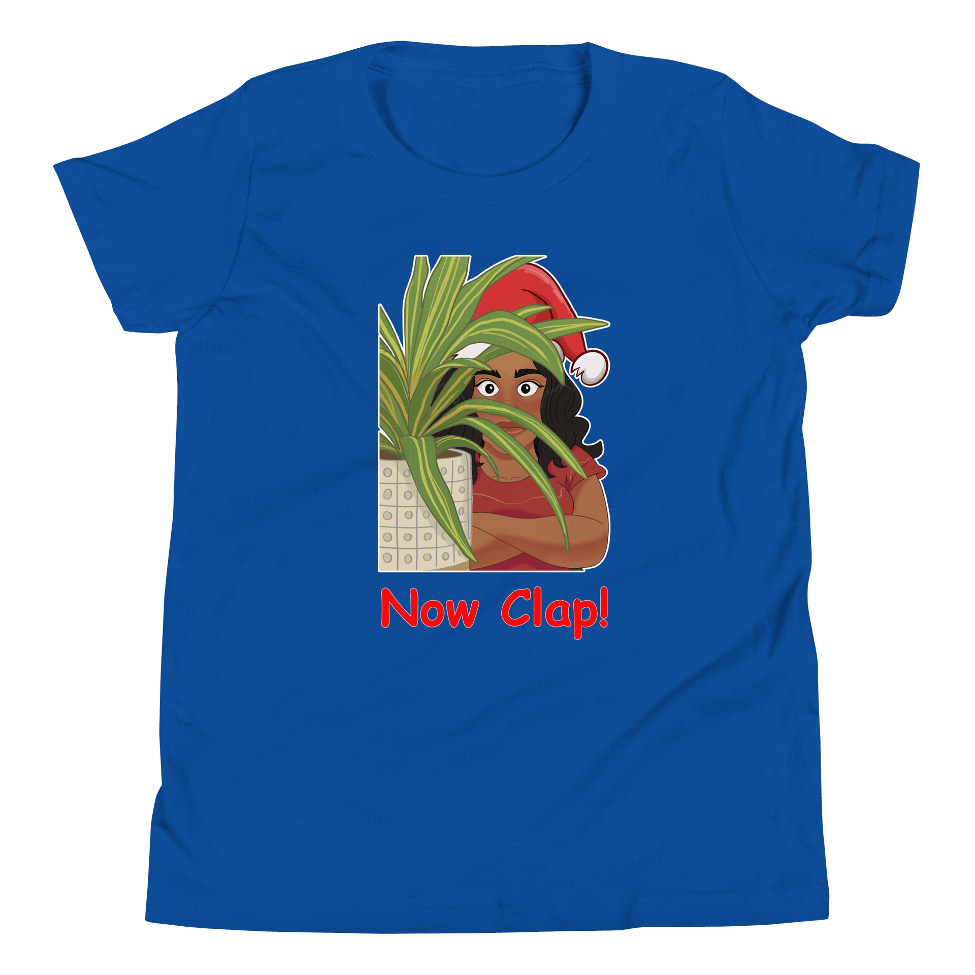 Kids Now Clap! Santa Hat Graphic Tee product image (76)