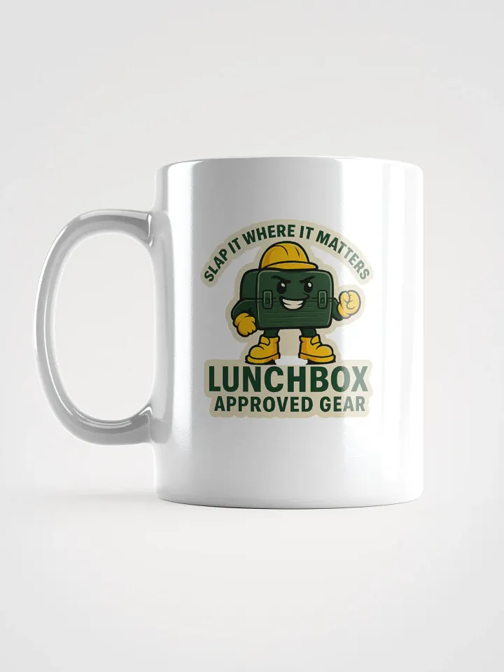 Lunch Box Approved Gear Coffee Cup (White) product image (2)