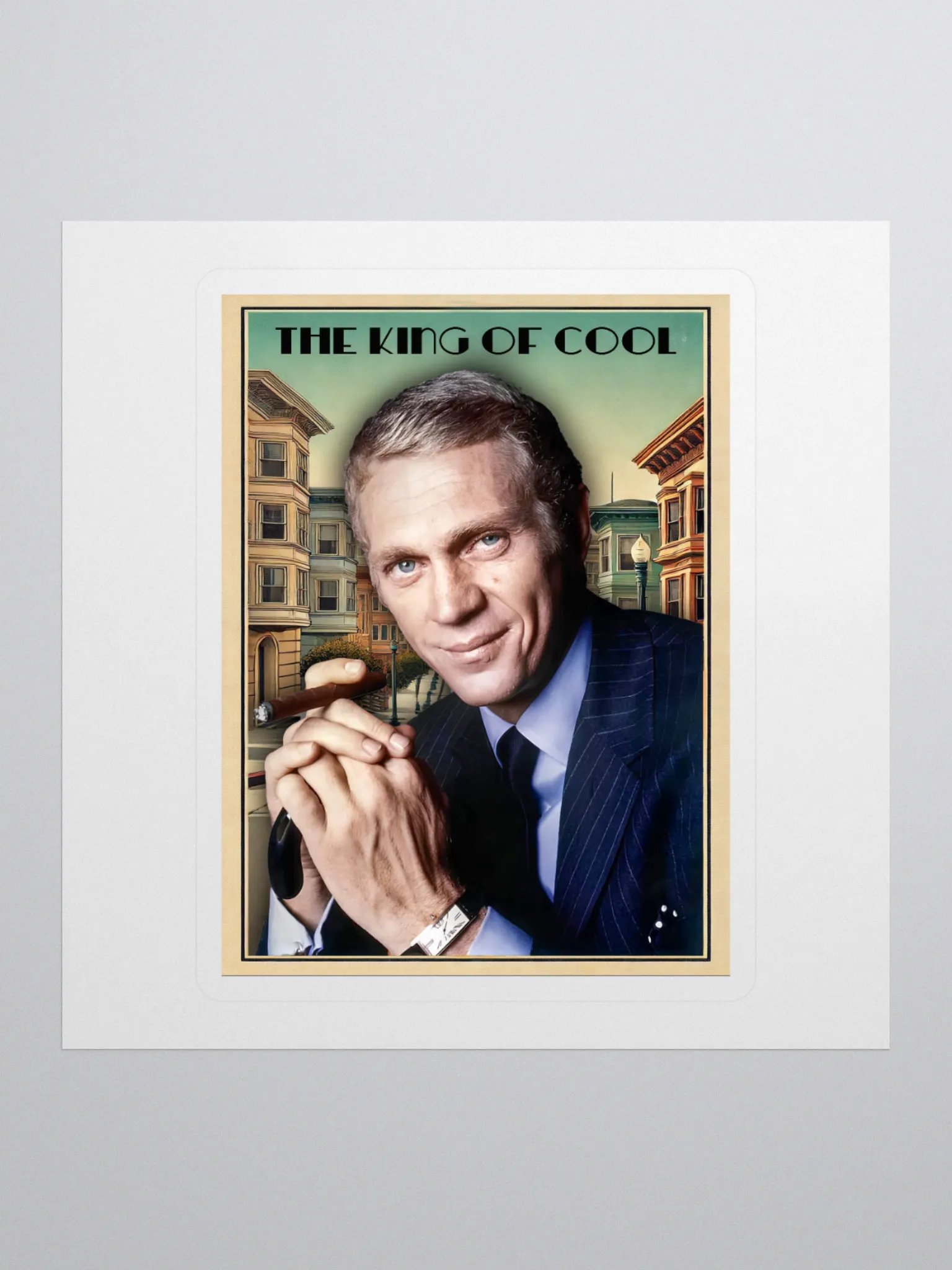 Steve McQueen Sticker product image (1)