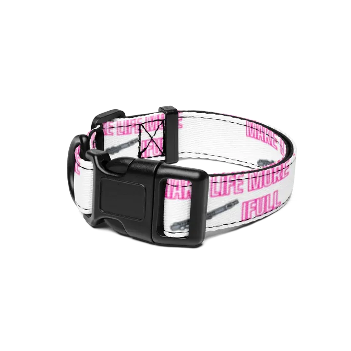 Make Life More Flutifull Pet Collar product image (1)