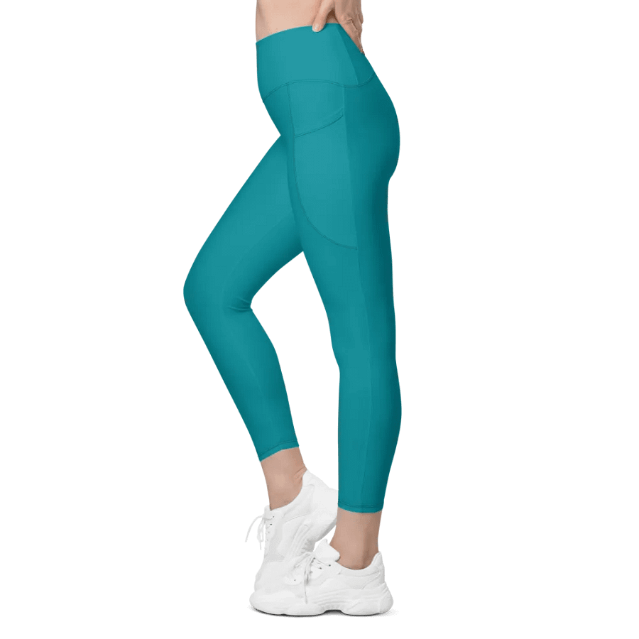 Aqua Stream Leggings w Pockets product image (8)