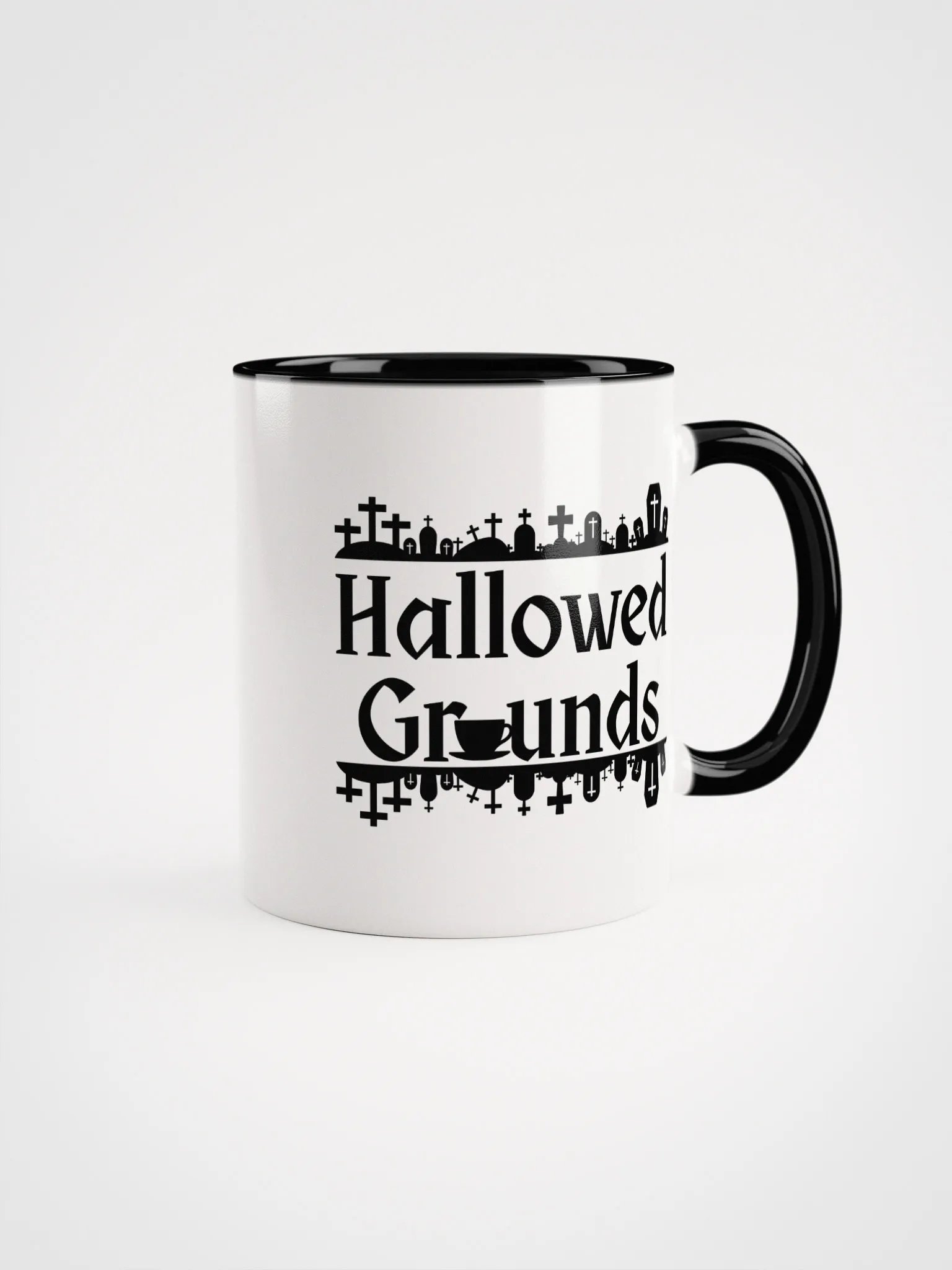 Hallowed Grounds White Mug product image (8)
