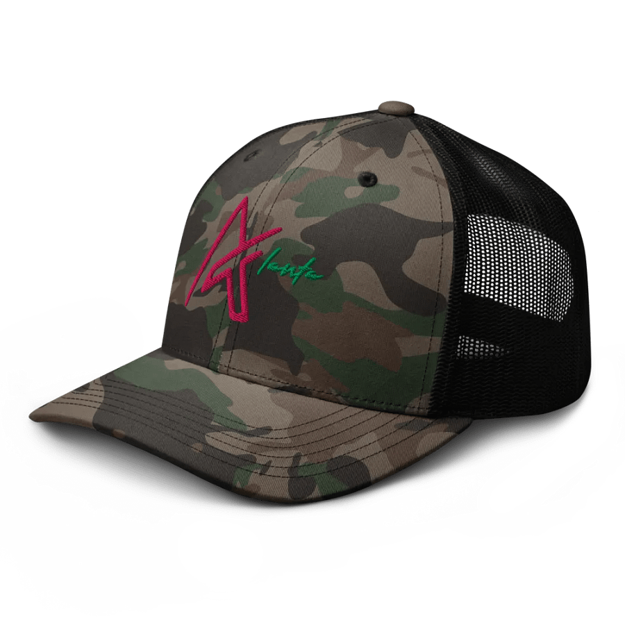 Atlanta Camouflage Trucker Hat product image (6)