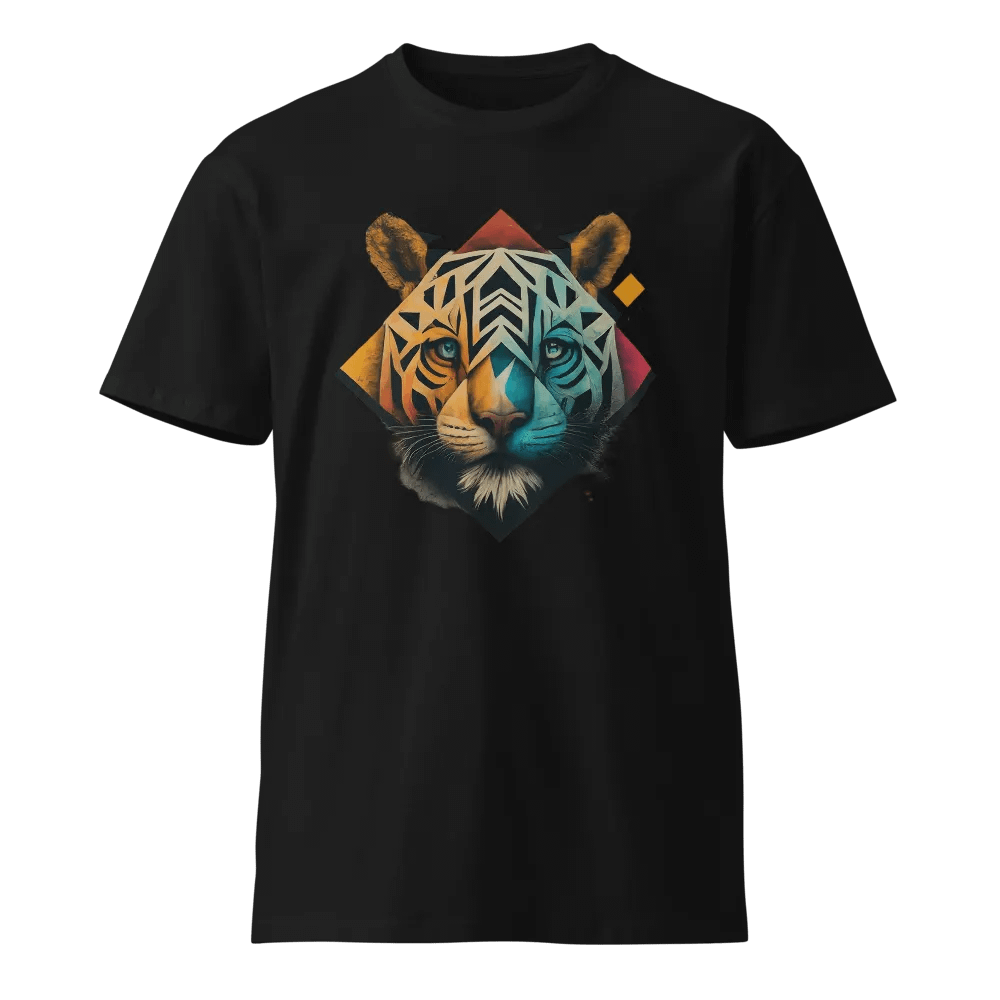 Geometric Tiger Unisex T-Shirt product image (1)
