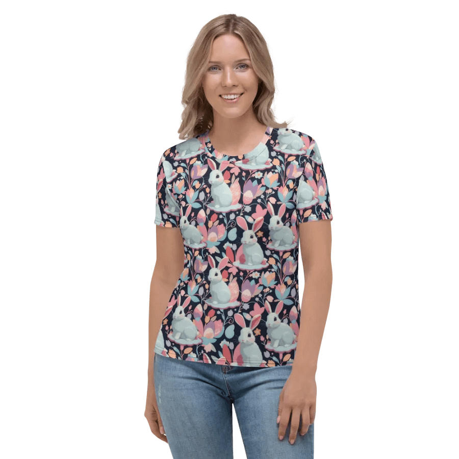 Easter Pattern All Over Print T-shirt product image (2)
