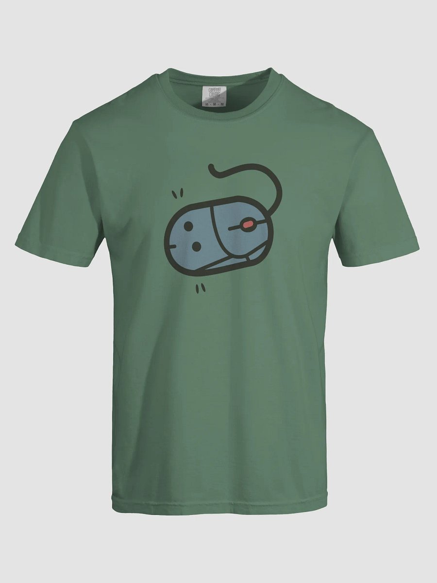 Computer Rat Big Artwork Heavyweight Tee - No Text product image (60)