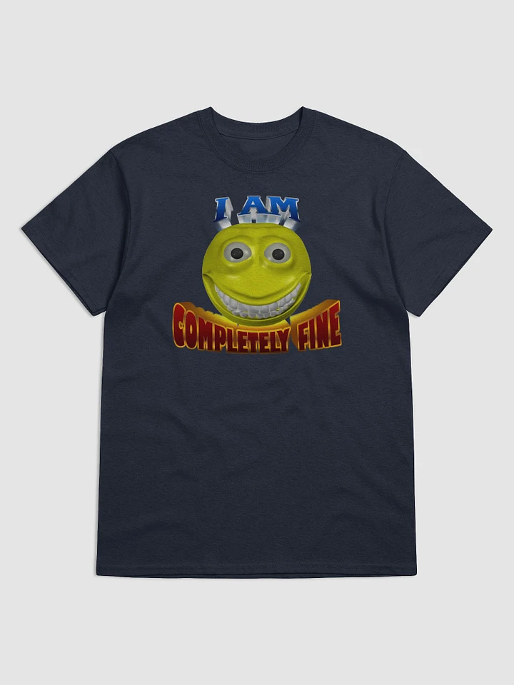 I am completely fine cursed emote T-shirt product image (1)
