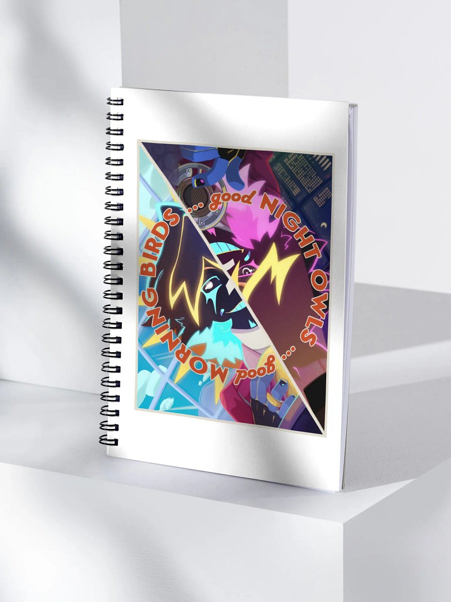 Morning Bird & Night Owl Notebook product image (4)