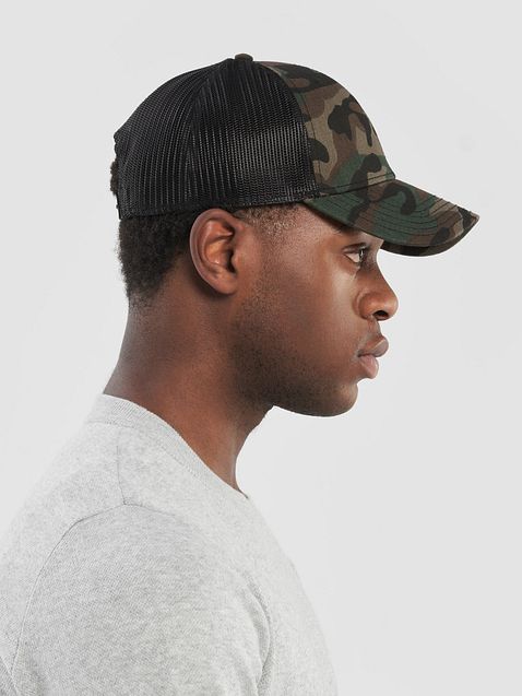 Photo showing Otto Cap Camouflage Trucker Hat