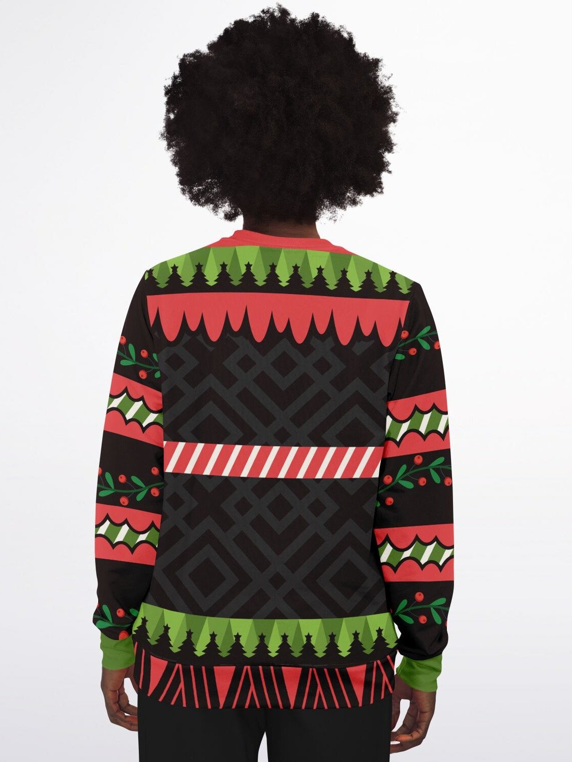 "Once A Swimmer.." Christmas Sweater | Funny Adult Holiday Sweatshirt | Biology Humor Winter Outfit | Sperm Cell Party Outfit product image (8)