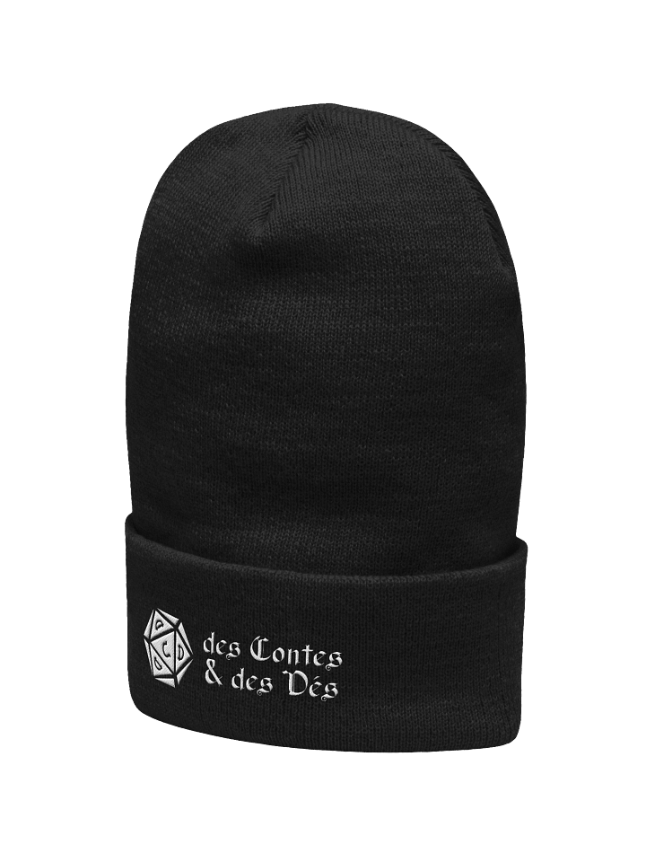 Tuque DCDD Logo NB + Texte product image (2)