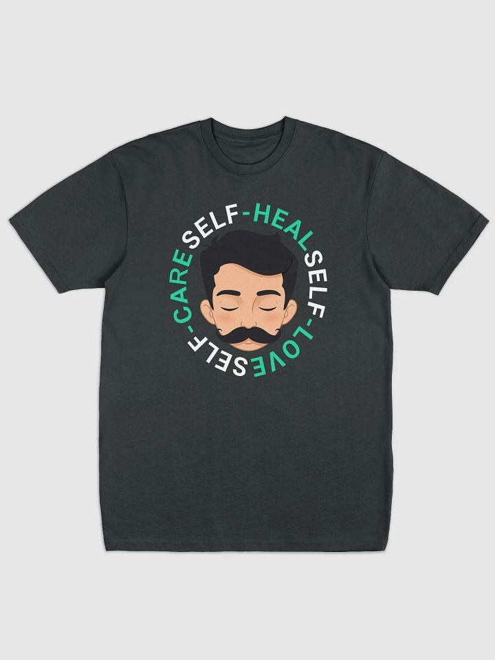 Self Heal, Self Love, Self Care Cotton Heritage Men's Premium Heavyweight Tee product image (1)