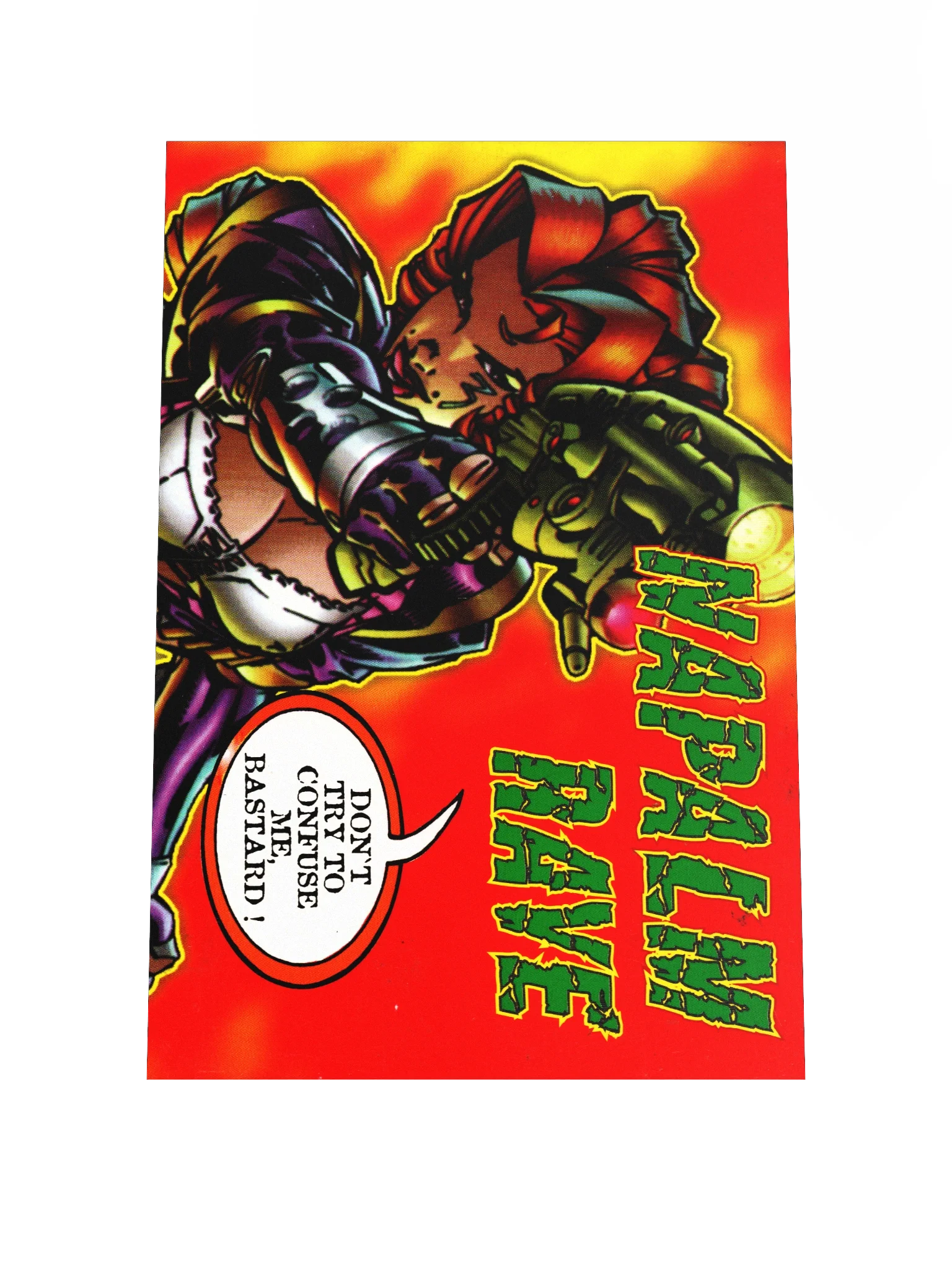 Napalm Rave CD - Promotional Poster/Flyer product image (1)