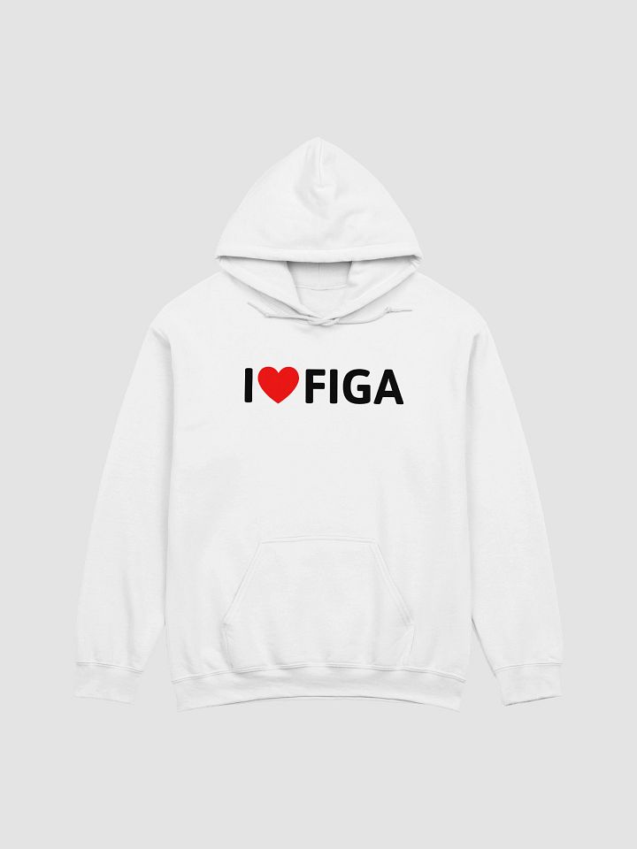 I ♥️ FIGA HOODIE WHITE product image (1)