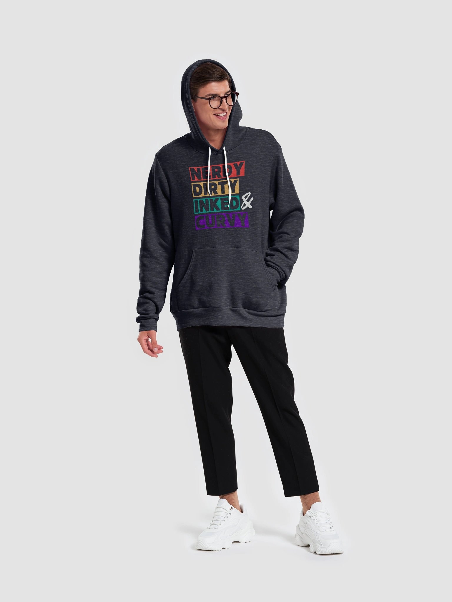 Supersoft Hoodie Unisex - Nerdy, Dirty Inked and Curvy product image (5)