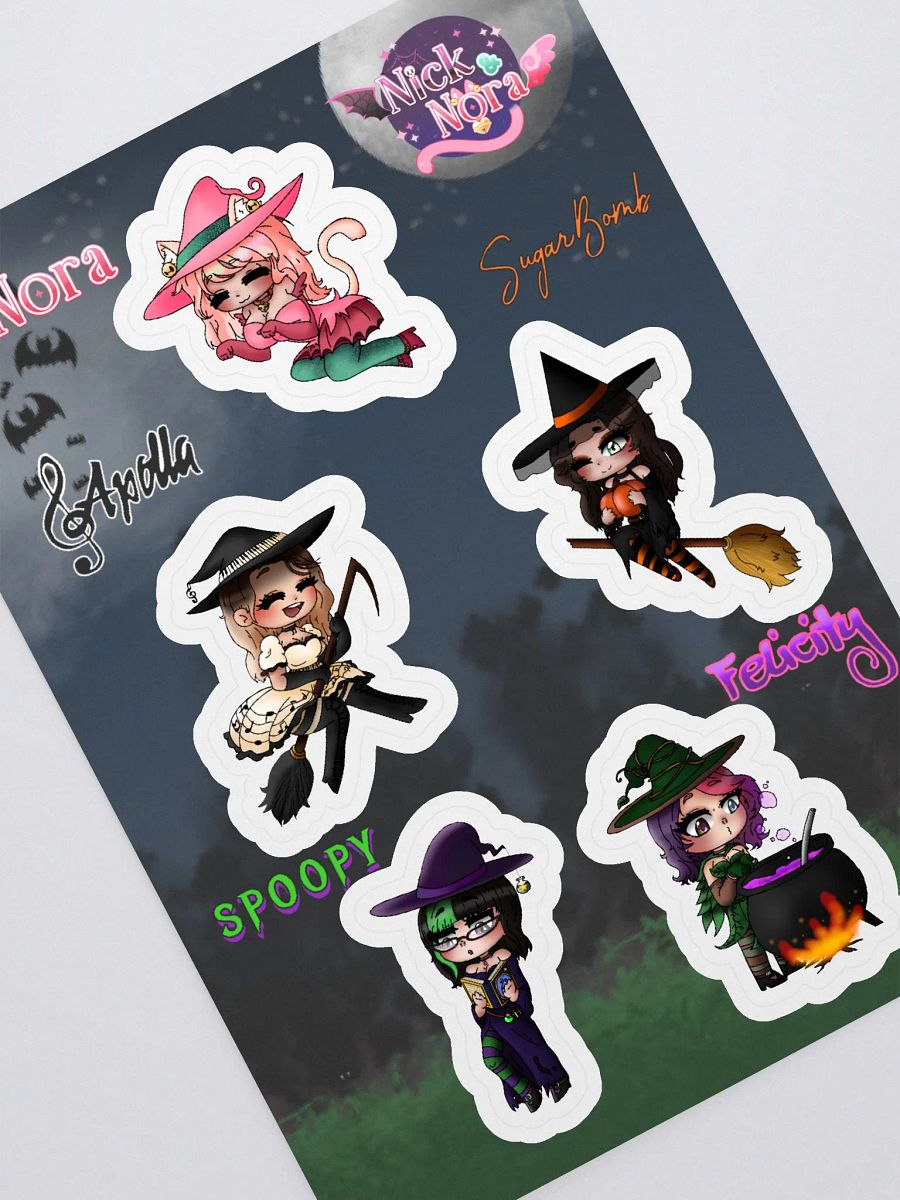 Nora's Coven Sticker Sheet product image (1)