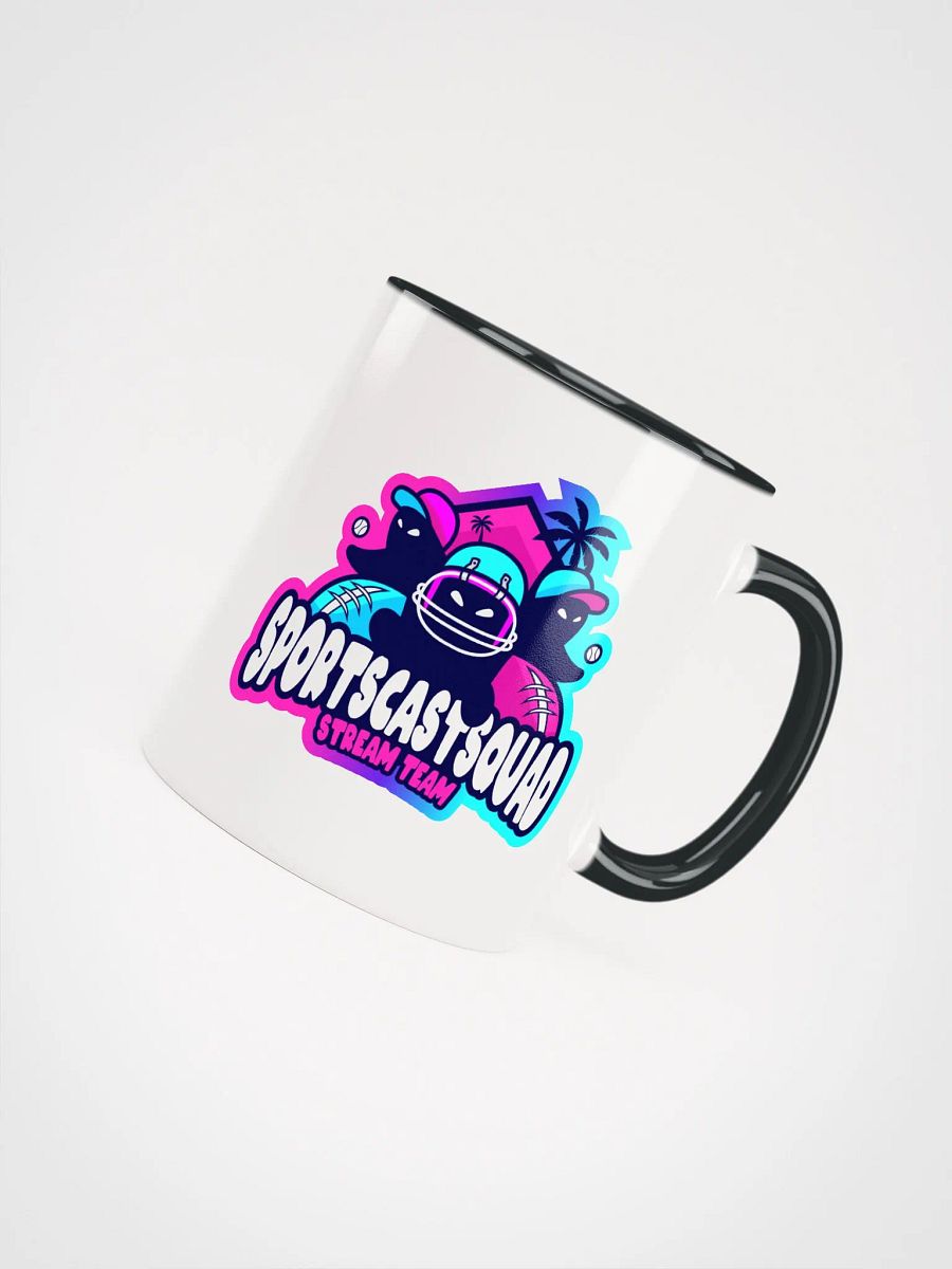SCS STREAM TEAM BLACK/WHITE MUG product image (4)