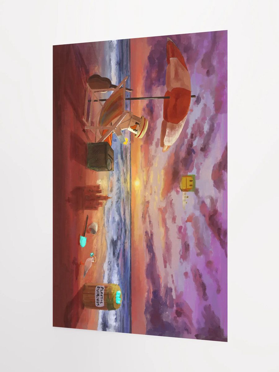 CringyGull Sunset Poster product image (3)
