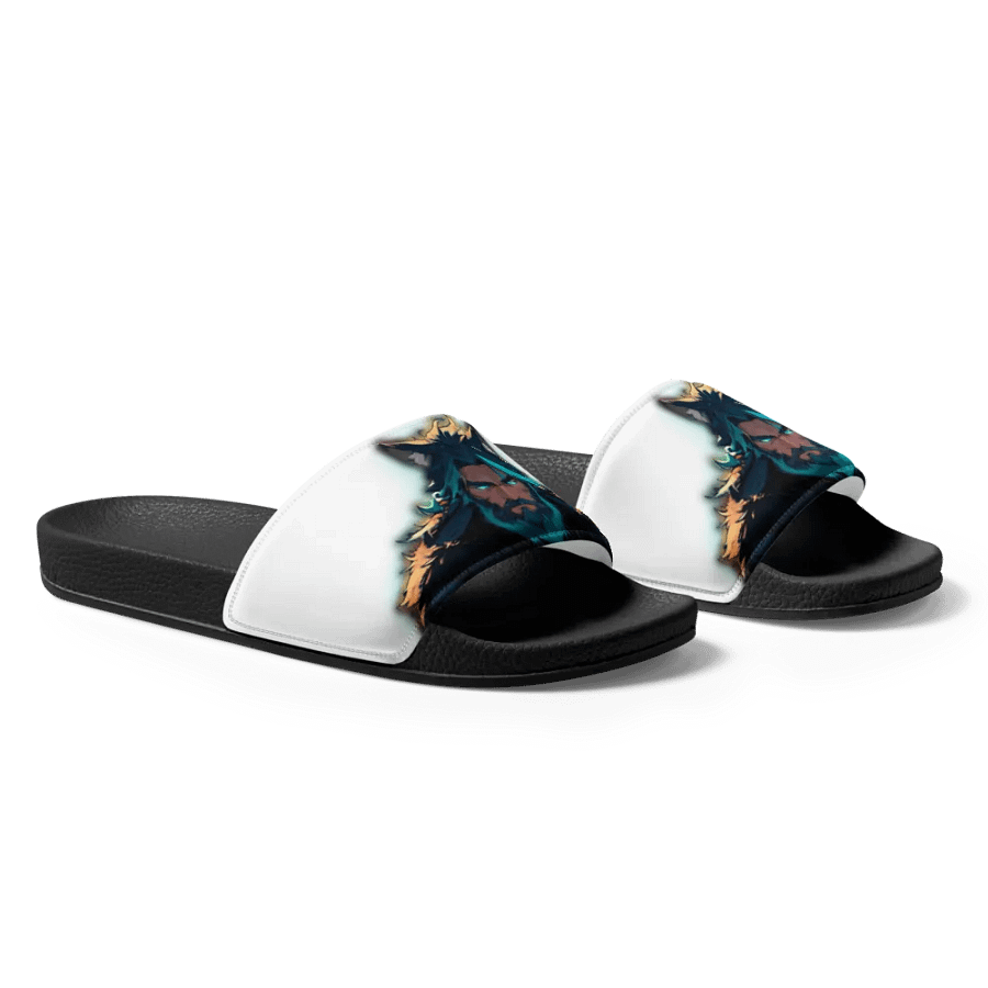 Warrior Wolf Women's Slides product image (6)