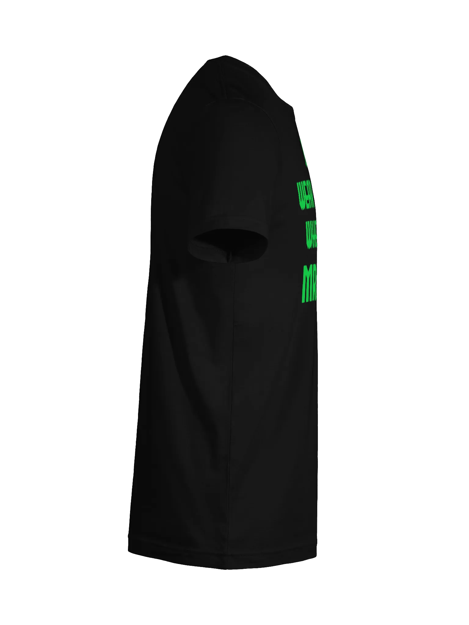 I Don't Wear This Unisex T-Shirt (Green Text) product image (104)