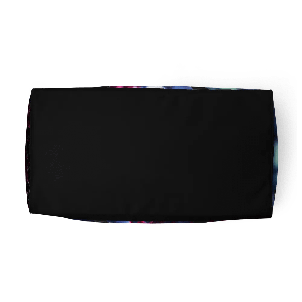 Blue/Pink All-Over Print Duffle Bag : Luigi & Ariel Logo product image (6)