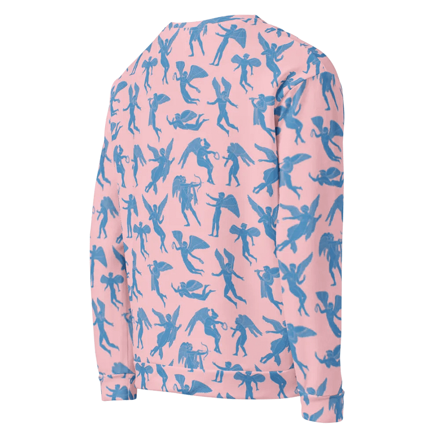 Erotes - chinoiserie and rose unisex recycled sweater product image (11)