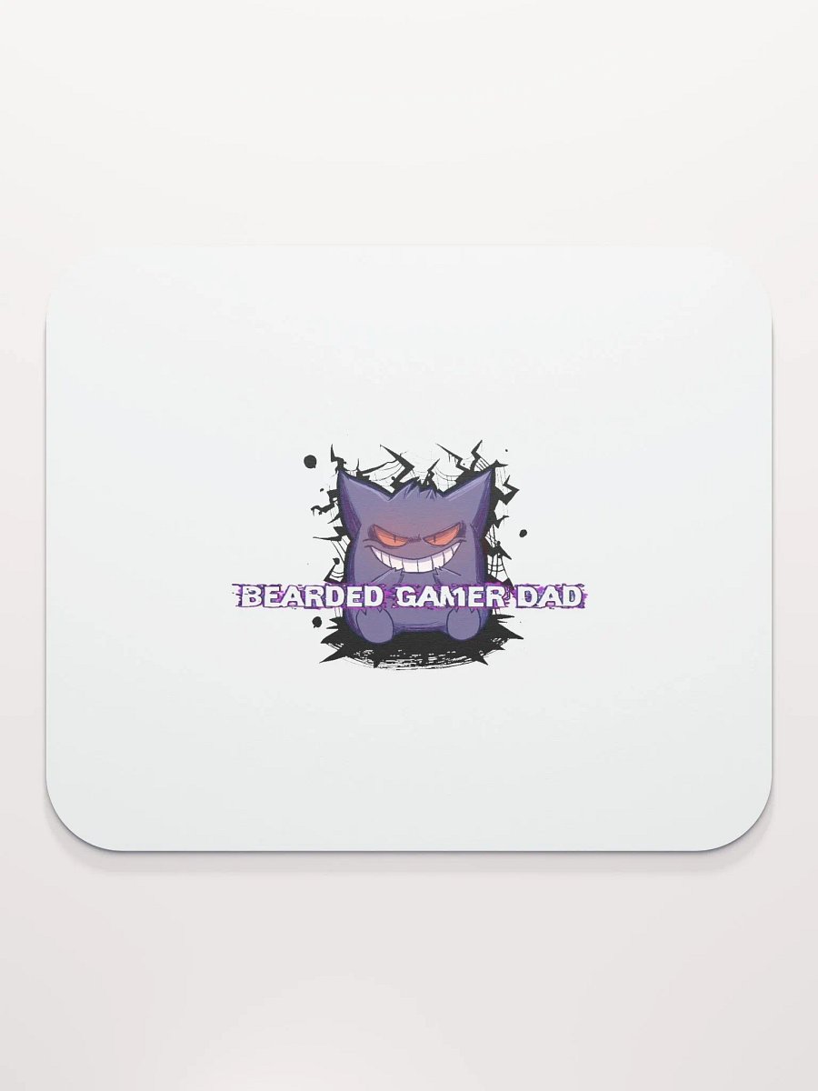 Bearded Gamer Dad Classic Mouse Pad product image (2)