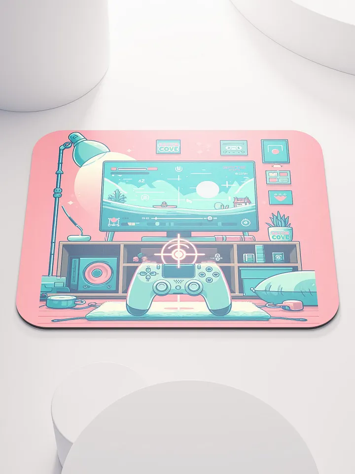Pastel Player Mouse Pad - Game On Collection product image (1)