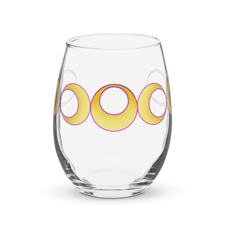 Moonie Phases Stemless Wine Glass product image (1)