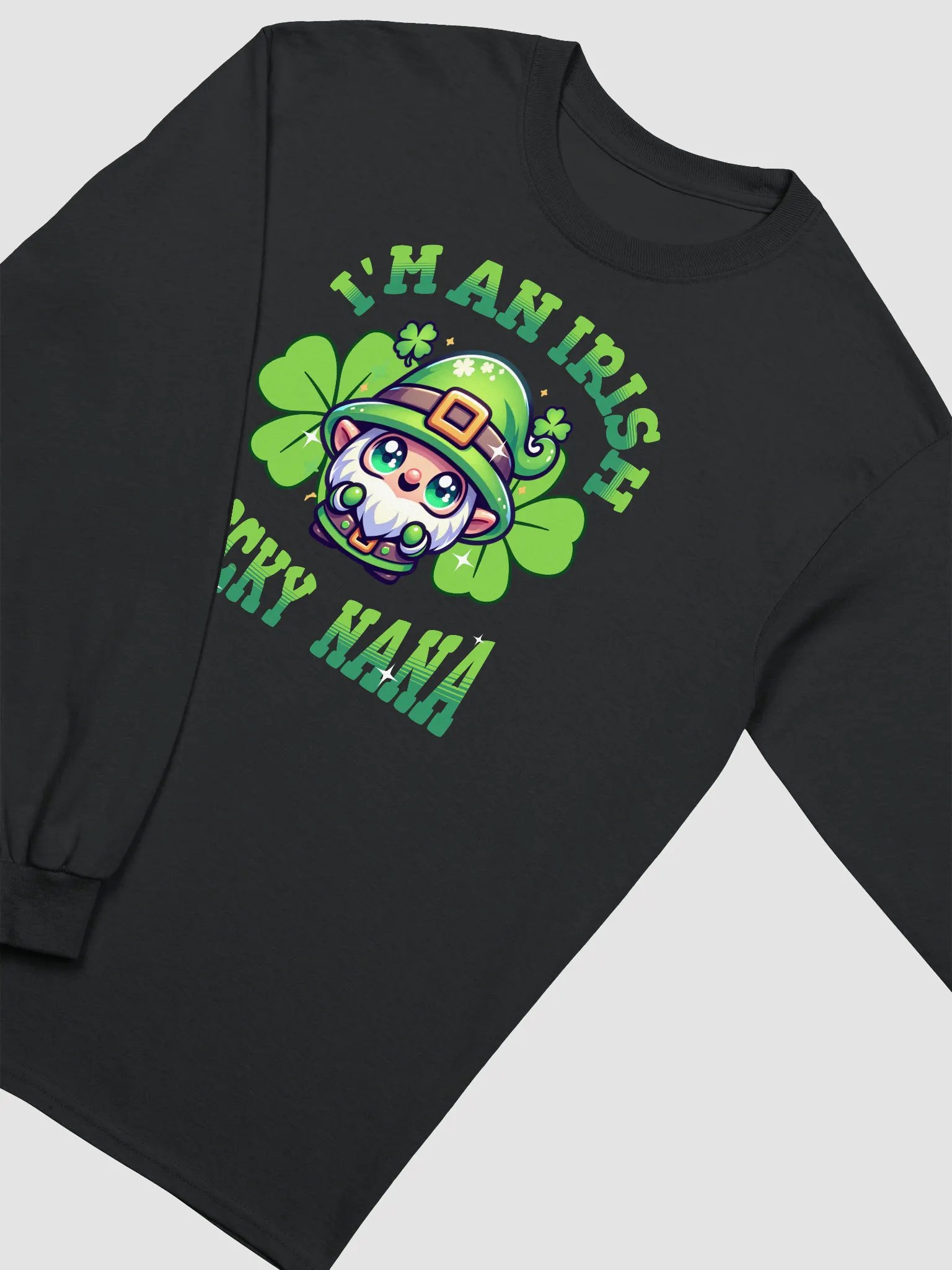 Irish Lucky Nana Long Sleeve Tee product image (11)