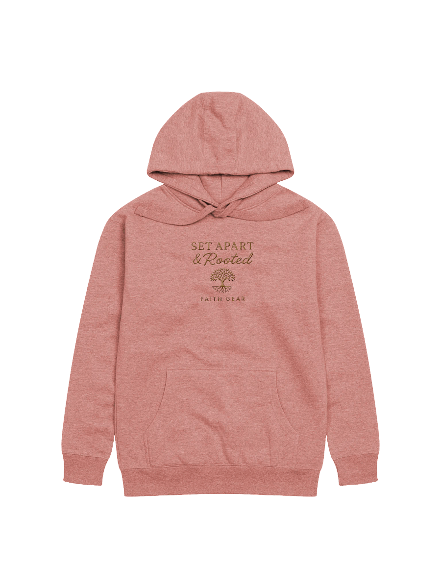 Set Apart & Rooted Embroidered Branded Hoodie (Light Colors) product image (1)