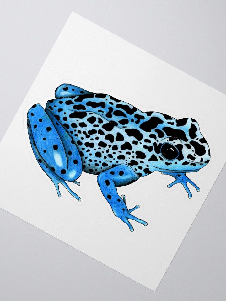 Blue Frog sticker product image (2)