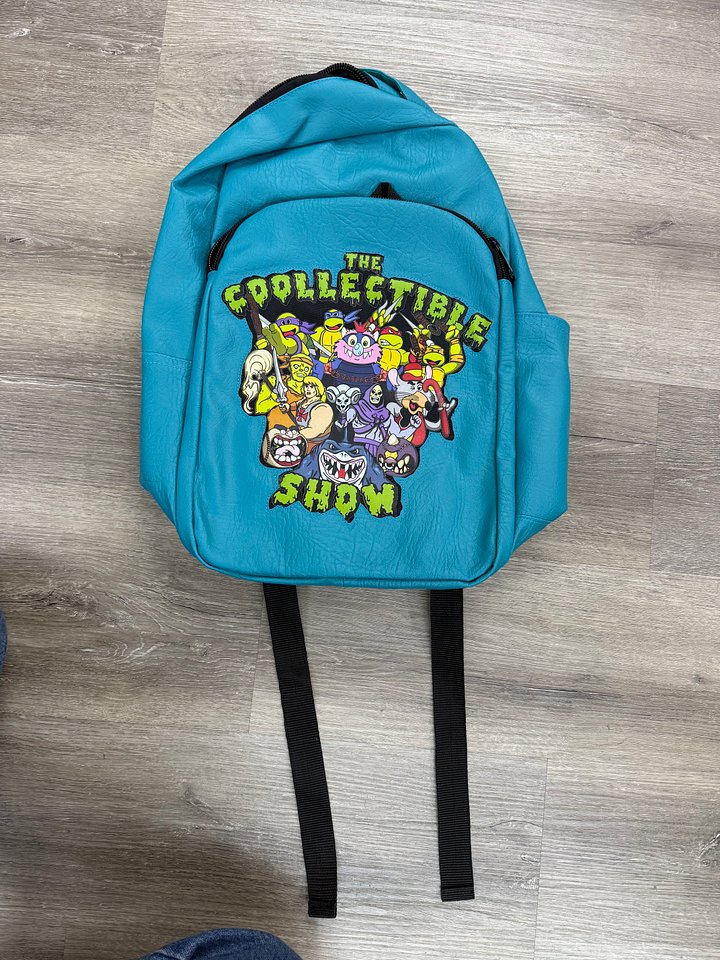 The Coollectible Show Backpack (TEAL) product image (1)
