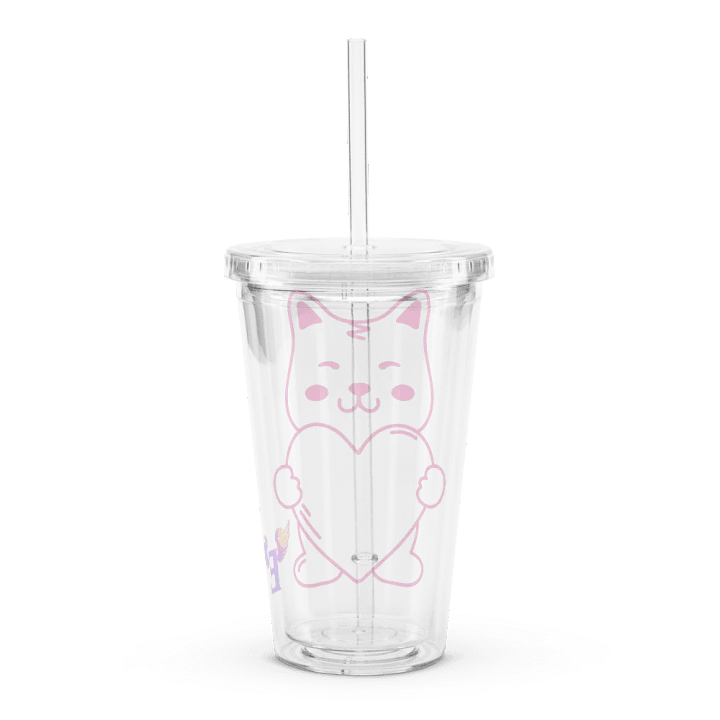 Doggy Heart: Clear Hard Plastic Cup product image (2)