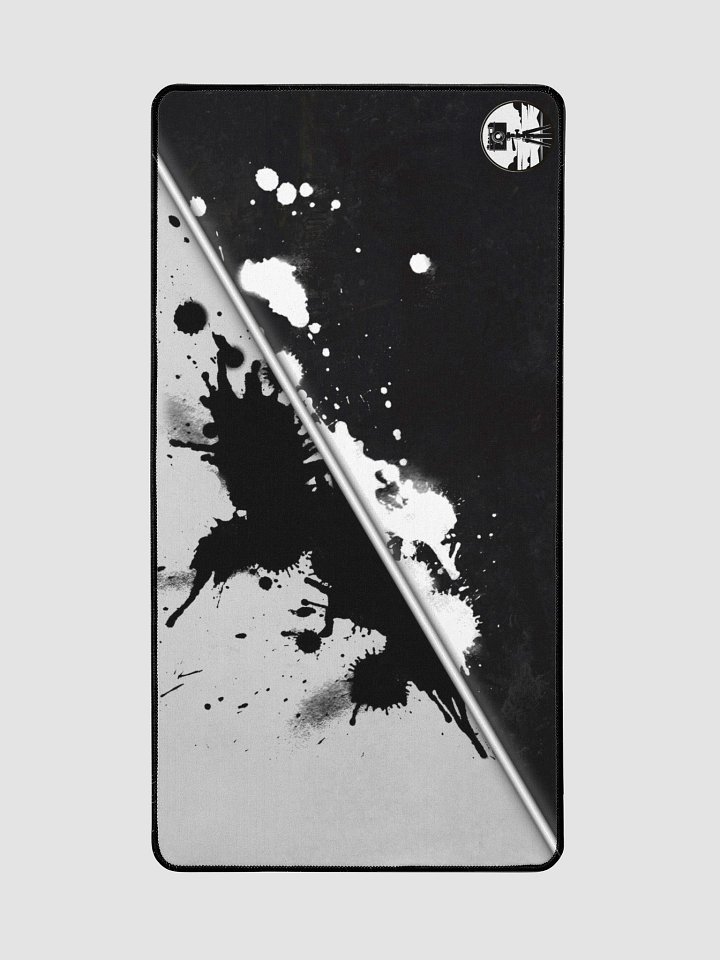 Black & White Splatter Deskpad product image (2)