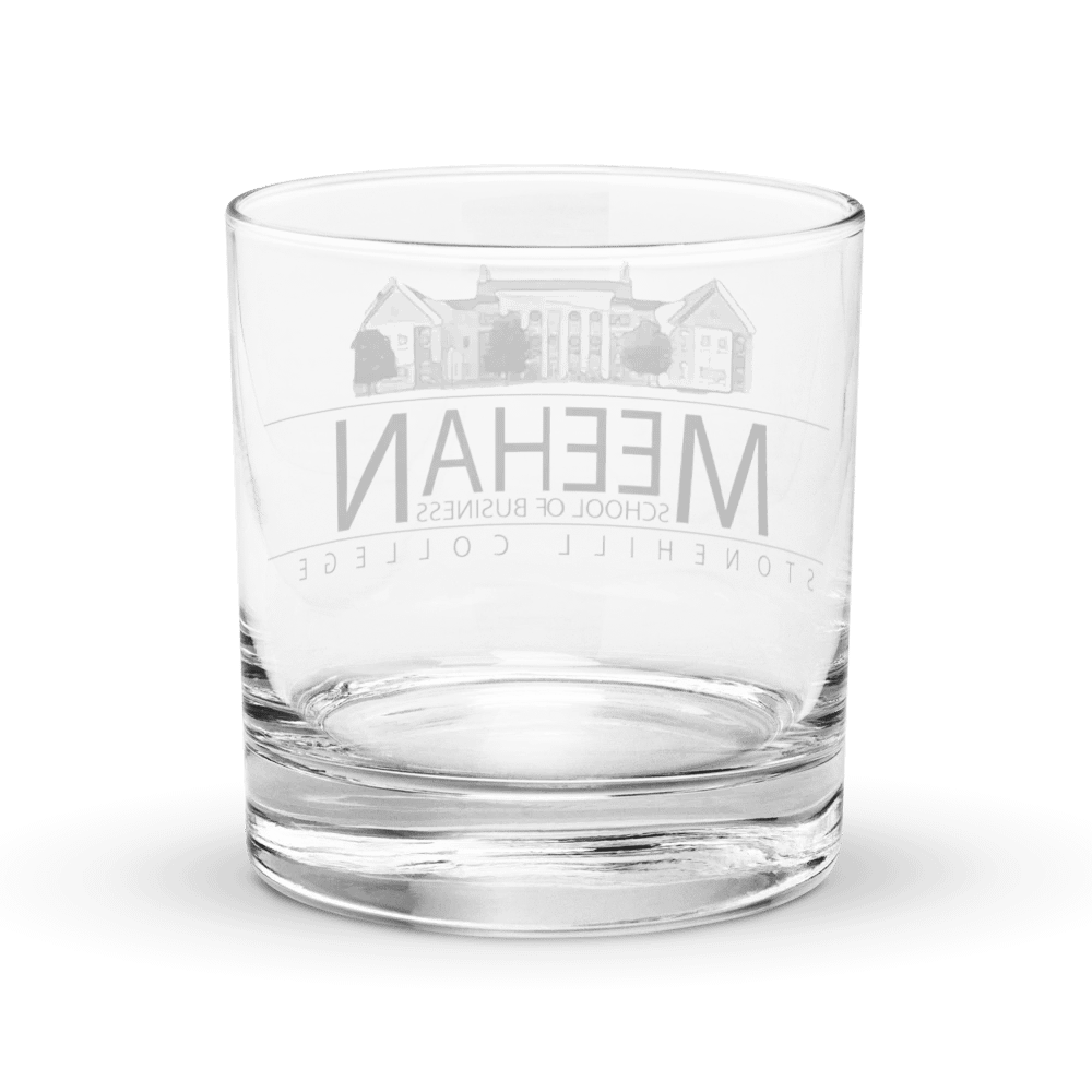 Meehan School of Business Rocks Glass product image (4)