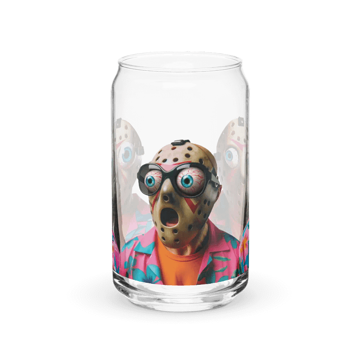 Crazy Eyes Can-Shaped Glass product image (1)