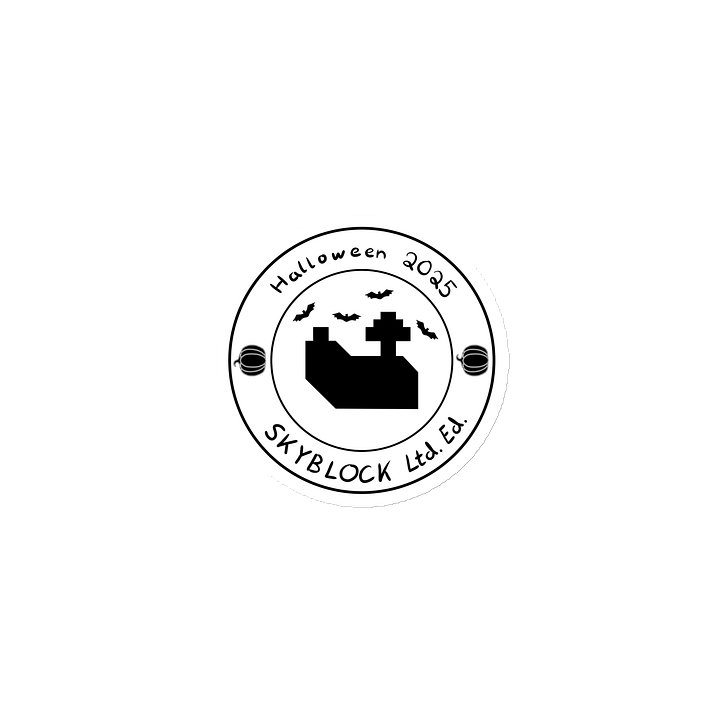 Skyblock Island - Halloween 2025 Ltd. Magnet product image (1)