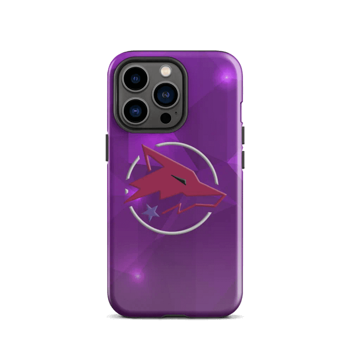 Crimson Wolf Logo Premium iPhone Case product image (2)