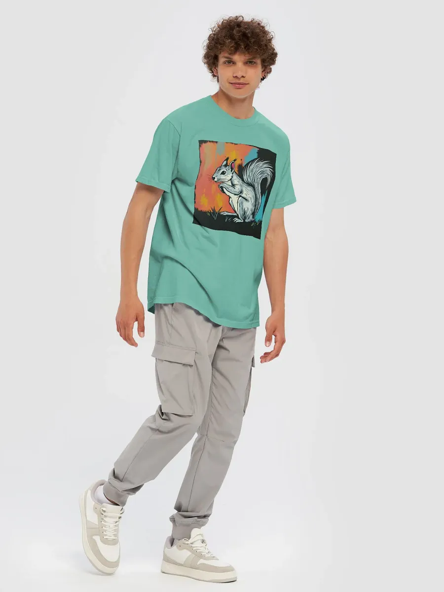 Vintage Comfort: Garment-Dyed Cotton T-Shirt product image (7)