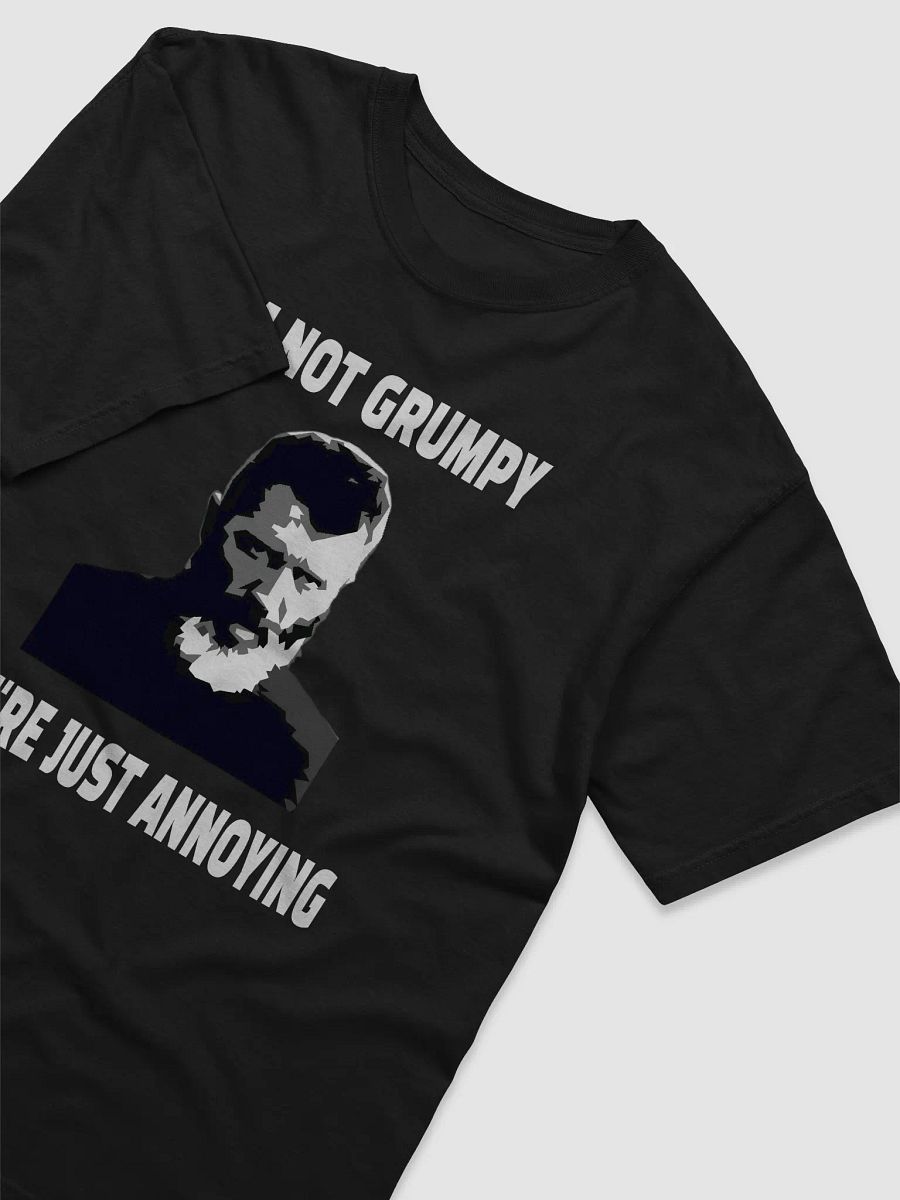 Grumpy T-shirt (Black) product image (2)