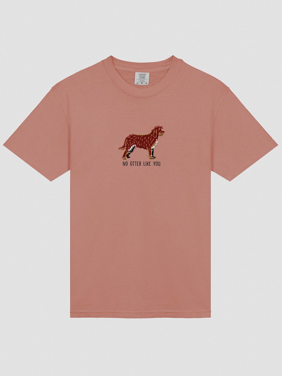 No Otter Like You T-Shirt(Embroidered) of an Otterhound(Chocolate) product image (23)