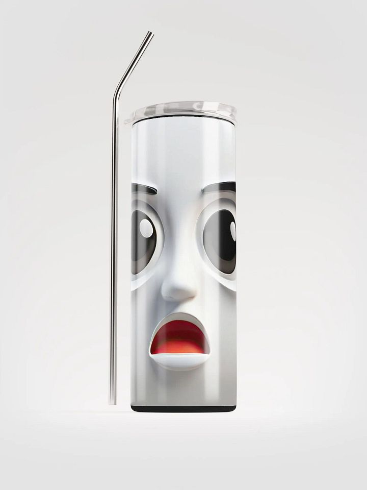 Cartoon Face Stainless Steel Tumbler product image (1)