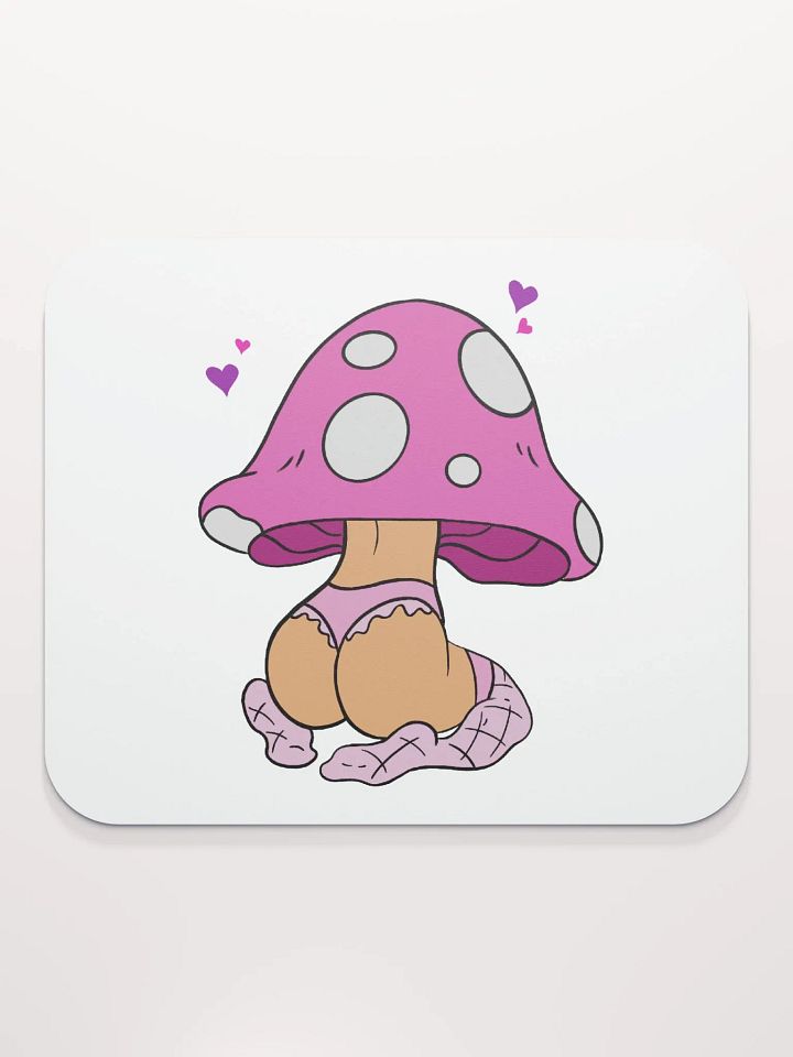 Mushroom Baddie Desk Mat - Pink product image (2)
