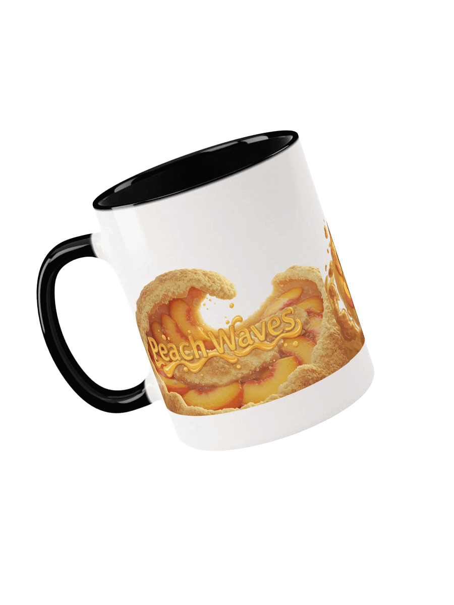 Peach Waves Ceramic Mug product image (17)