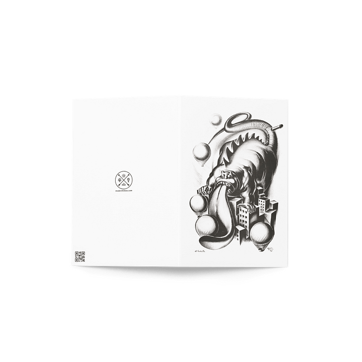 The Bully Blank Greeting Card product image (2)