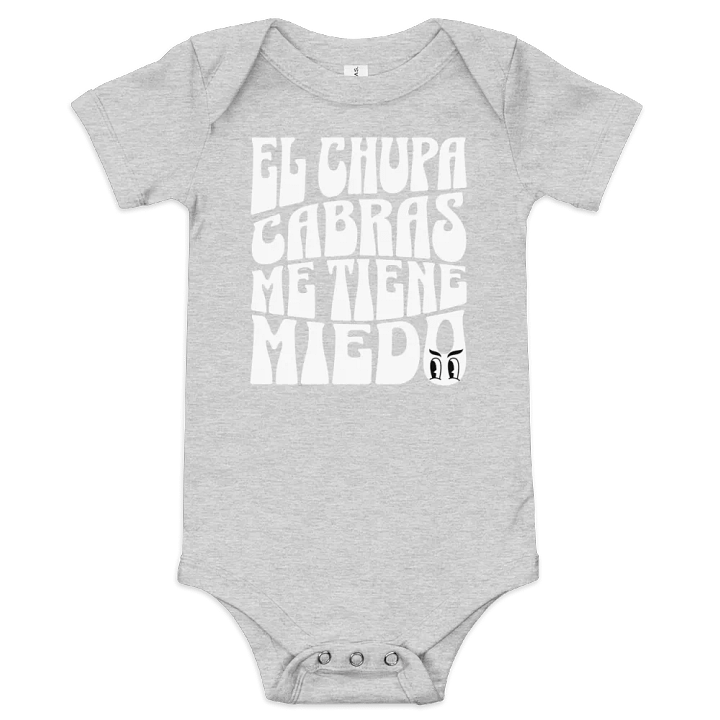 El Chupacabras Me Tiene Miedo Bodysuit para Bebés product image (1)