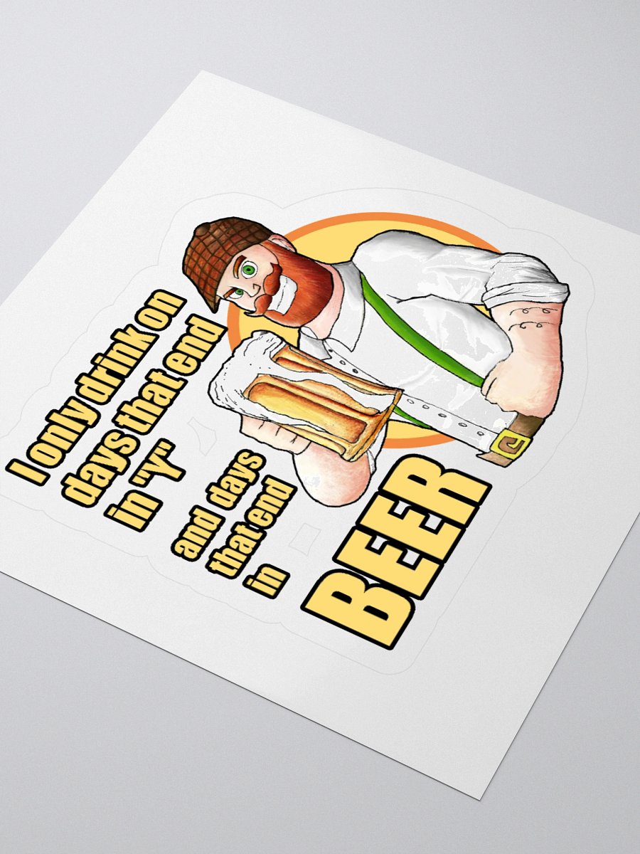 Beer Lad 1 Sticker product image (11)